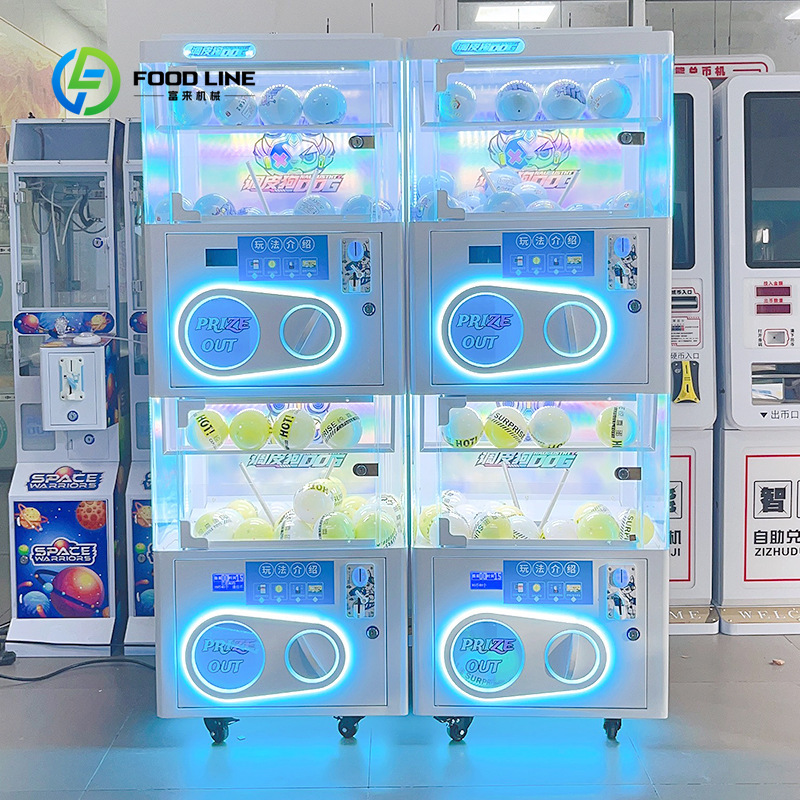 Prize Capsule Toy Machine - Customized Coin Operated Surprise Eggs Capsule